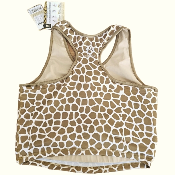 Cheata Equestrian Safari Trotter Bra Ultimate Compression NWT Snake Multi XXS - Picture 3 of 7